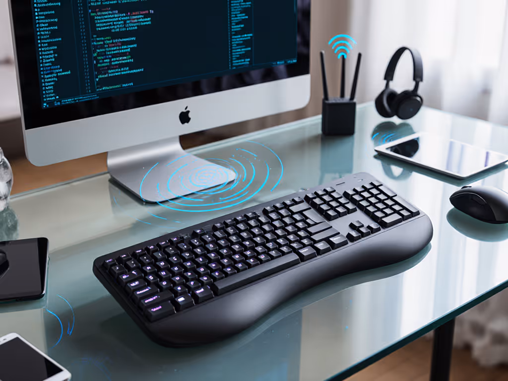 Compact Ergonomic Keyboards: Reliable Wireless Tested