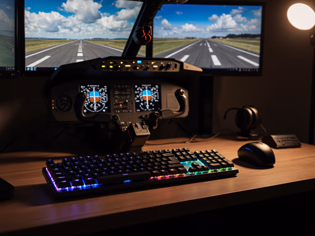 Flight Sim Keyboards: Top Wireless Picks for Endurance