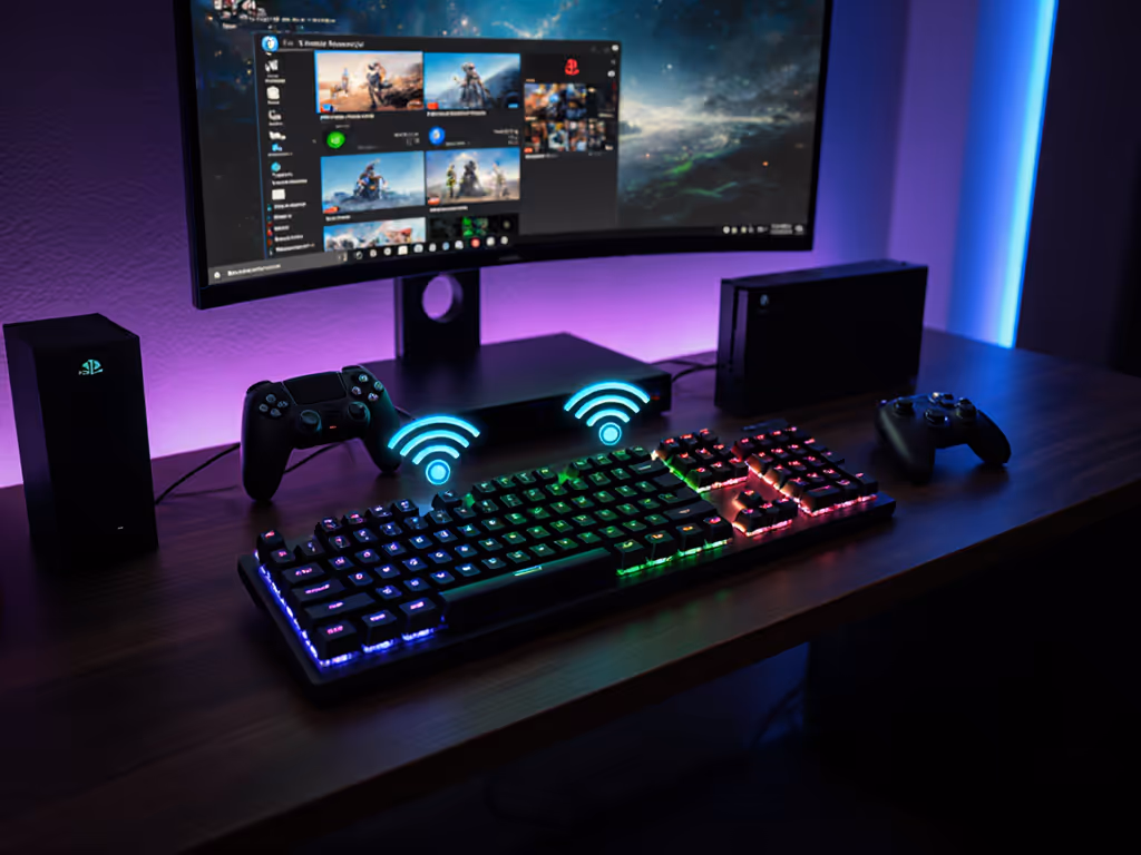 Top Wireless Keyboards for PS5 Xbox Switch